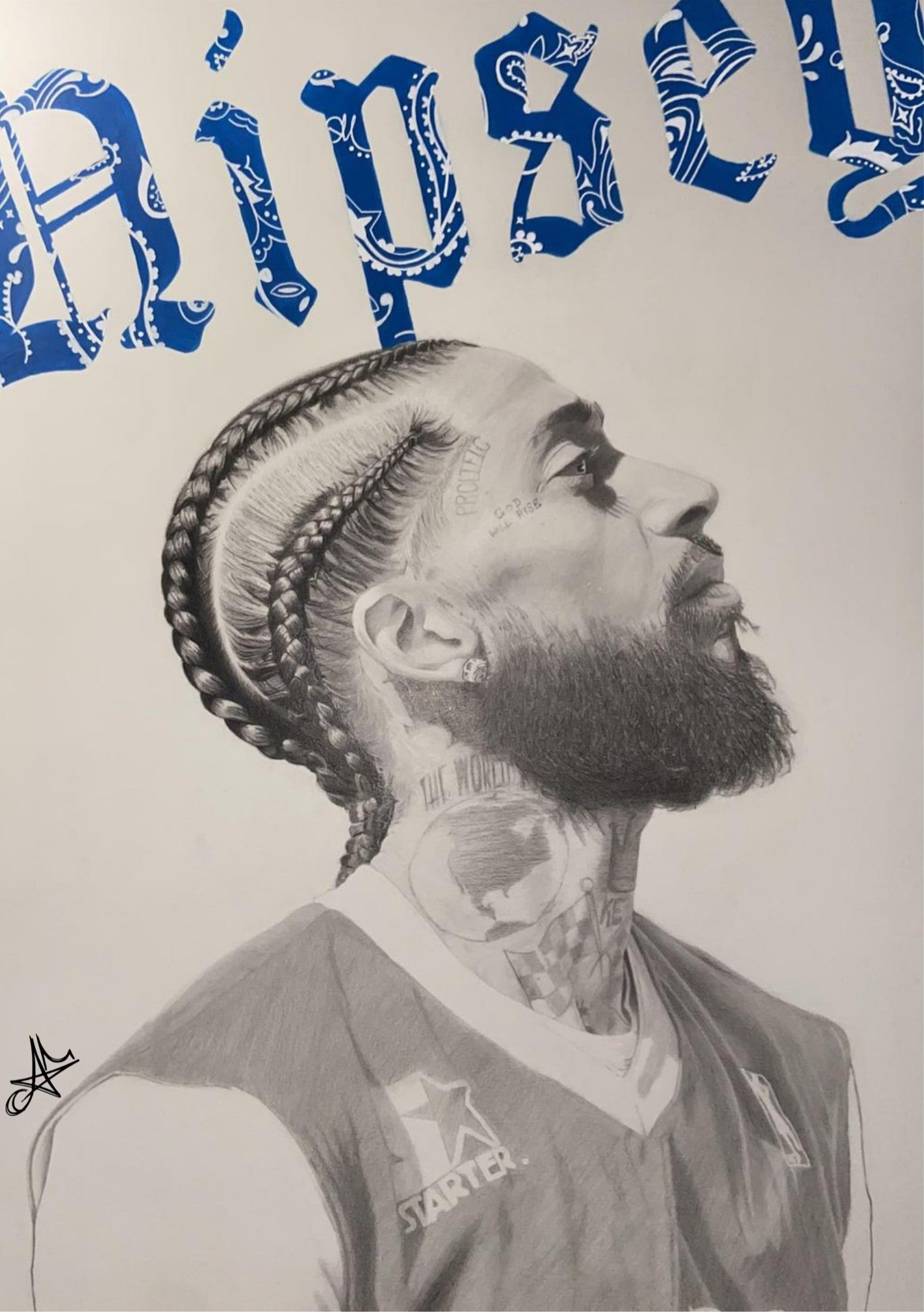 Nipsey Hussle Fine Art Print