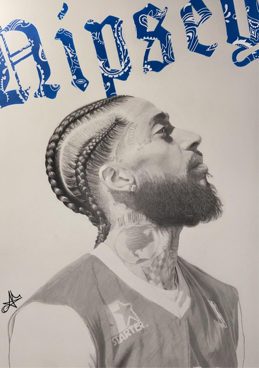 Nipsey Hussle Fine Art Print
