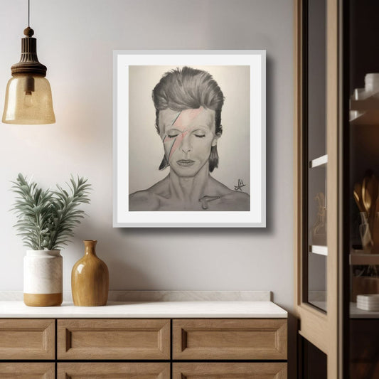 ✨ Limited Edition Ziggy Stardust Tribute Print ✨