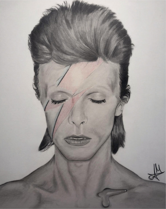 ✨ Limited Edition Ziggy Stardust Tribute Print ✨
